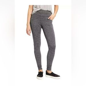 Athleta Herringbone Moto Legging